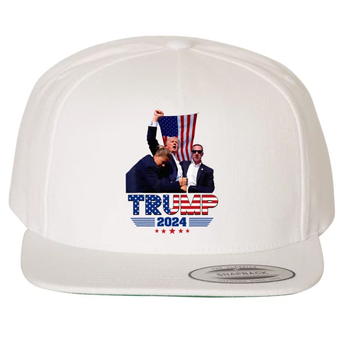 Donald Trump 2024 Survived Shot At Election Rally Wool Snapback Cap