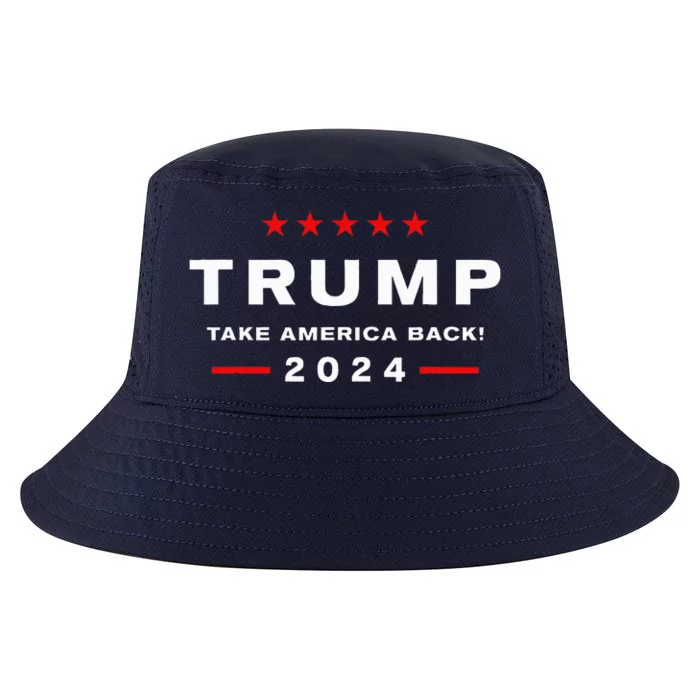 Donald Trump 2024 Take America Back Election  The Return Cool Comfort Performance Bucket Hat