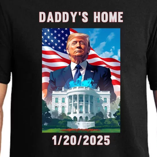 Donald Trump 2024 Daddys Home Pajama Set