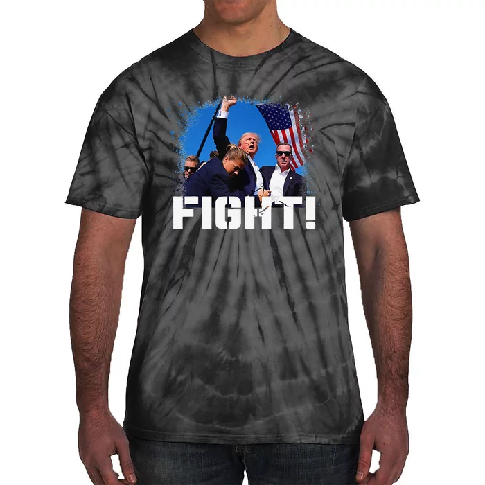 Donald Trump 2024 Survived Shot At Election Rally Tie-Dye T-Shirt