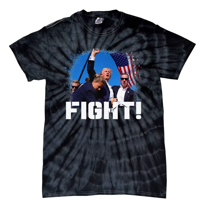 Donald Trump 2024 Survived Shot At Election Rally Tie-Dye T-Shirt