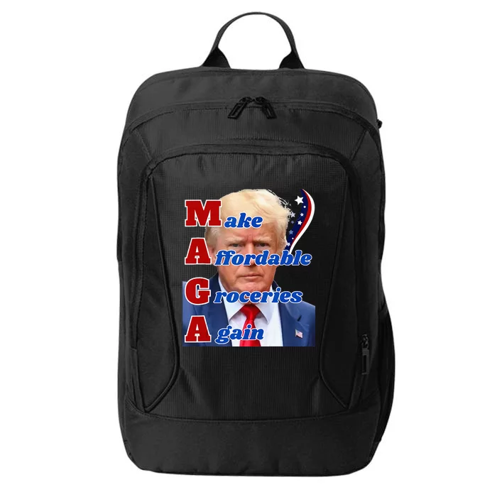 Donald Trump 2024 Election Make Affordable Groceries Again City Backpack