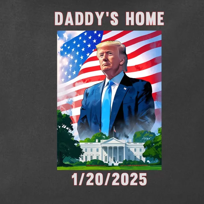 Donald Trump 2024 Daddys Home Zip Tote Bag