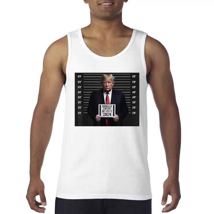 Donald Trump 2024 Not Guilty Trump Election Tank Top