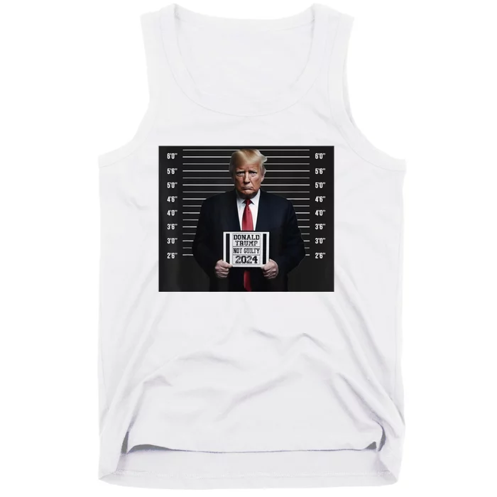 Donald Trump 2024 Not Guilty Trump Election Tank Top