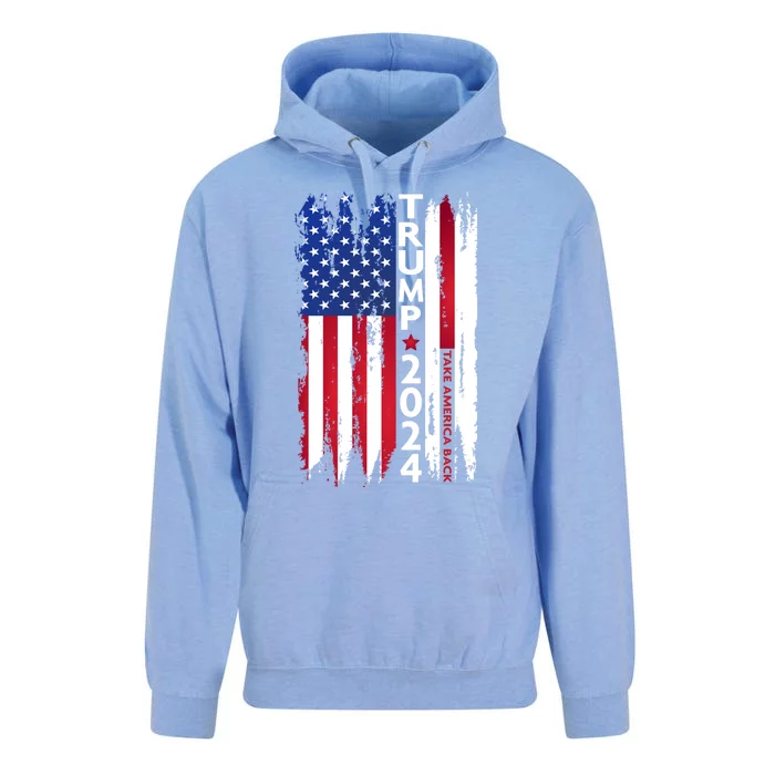 Donald Trump 2024 Take America Back Election 2025 Gift Unisex Surf Hoodie