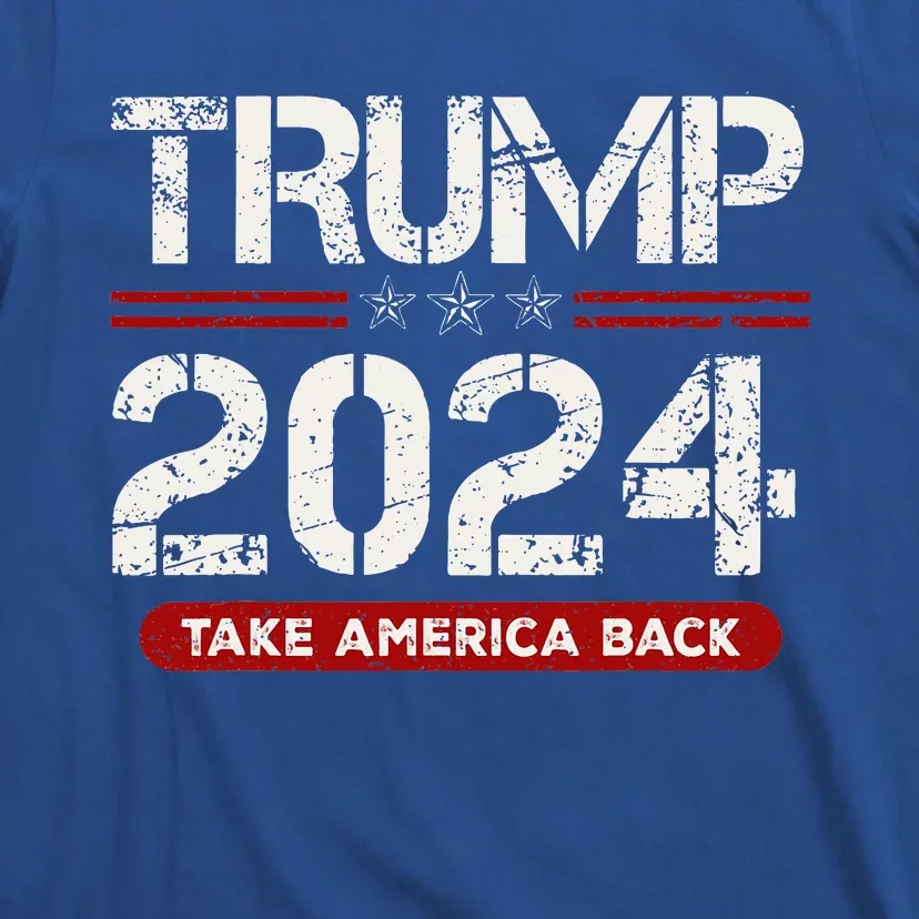 Donald Trump 2024 Take America Back Election T-Shirt