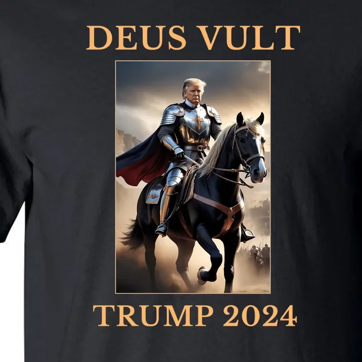 Donald Trump 2024 Deus Vult Tall T-Shirt