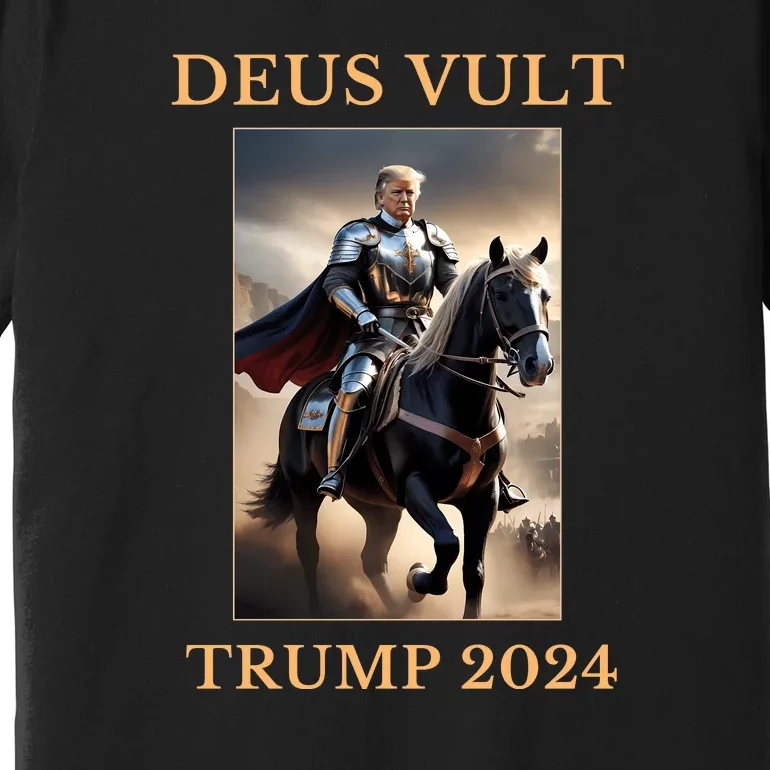 Donald Trump 2024 Deus Vult Premium T-Shirt