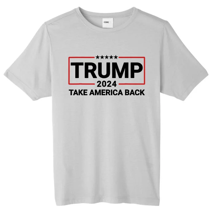 Donald Trump 2024 Take America Back Election - The Return ChromaSoft Performance T-Shirt