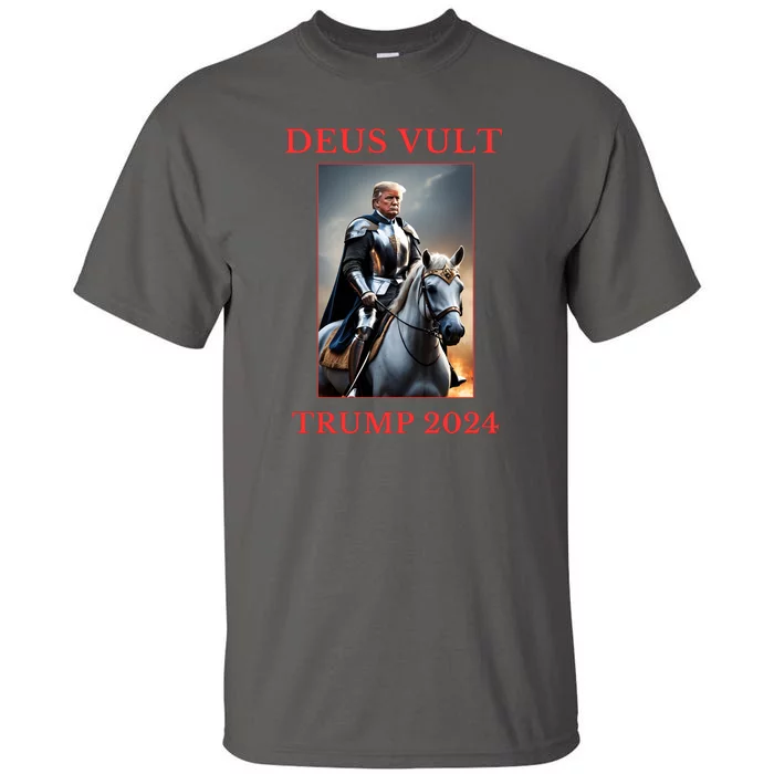 Donald Trump 2024 Deus Vult Tall T-Shirt