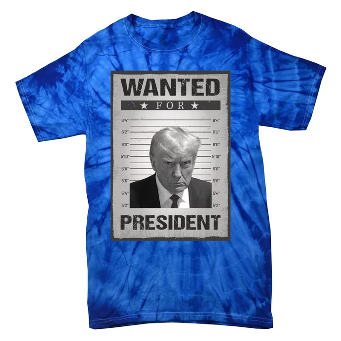 Donald Trump 2024 Take America Back Election Trump Mug Shot Gift Tie-Dye T-Shirt