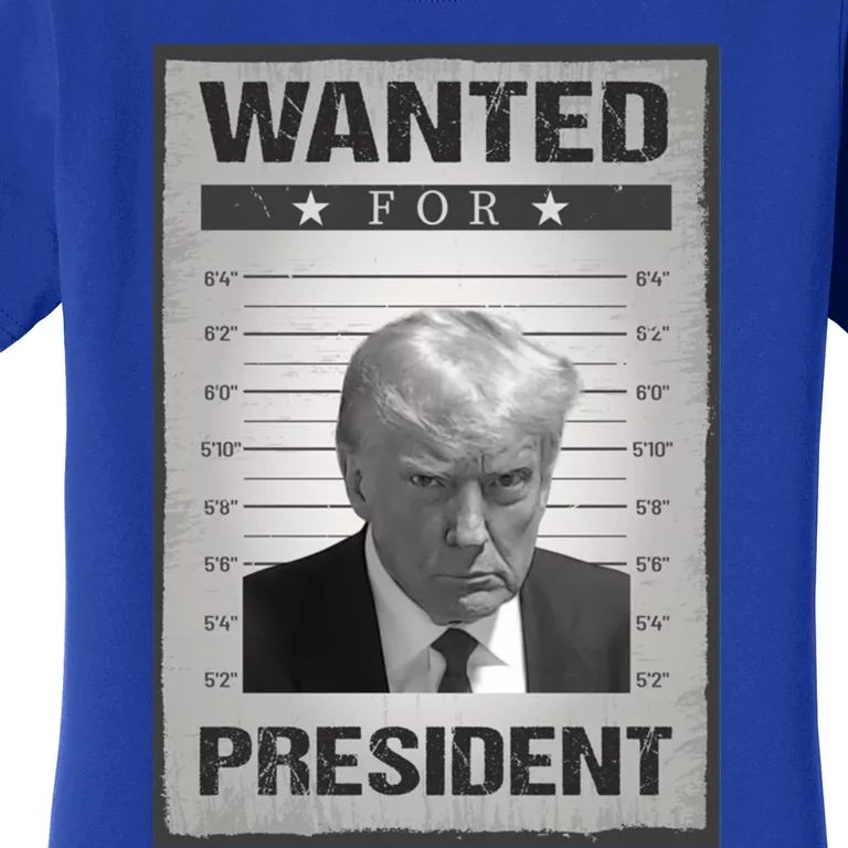 Donald Trump 2024 Take America Back Election Trump Mug Shot Gift Women's T-Shirt