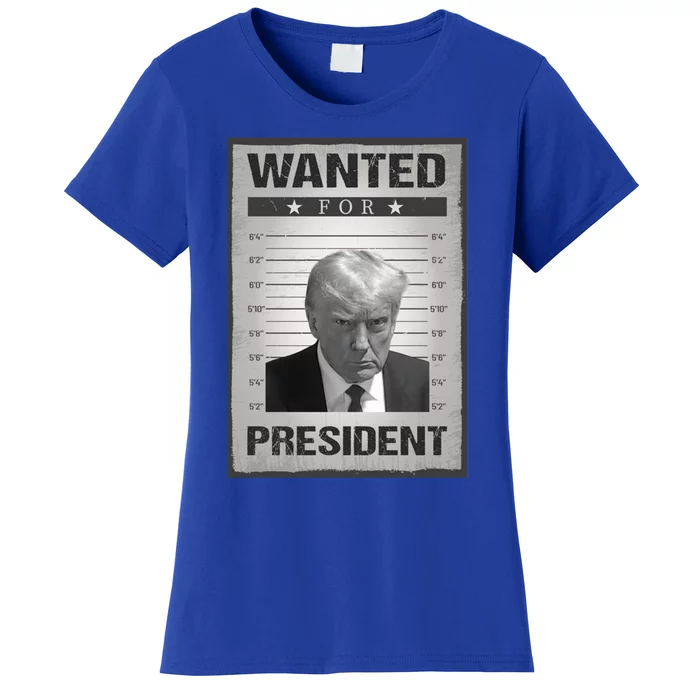 Donald Trump 2024 Take America Back Election Trump Mug Shot Gift Women's T-Shirt