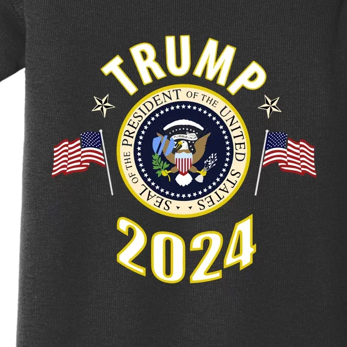 Donald Trump 2024 Presidential Seal Premium Baby Bodysuit