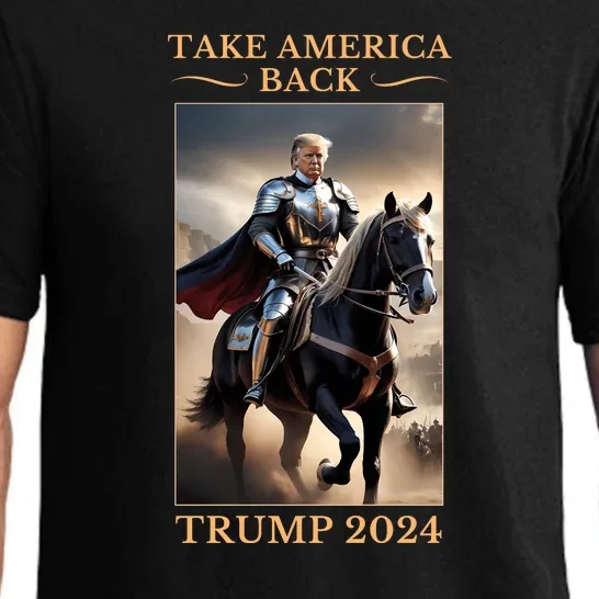 Donald Trump 2024 Take America Back Pajama Set