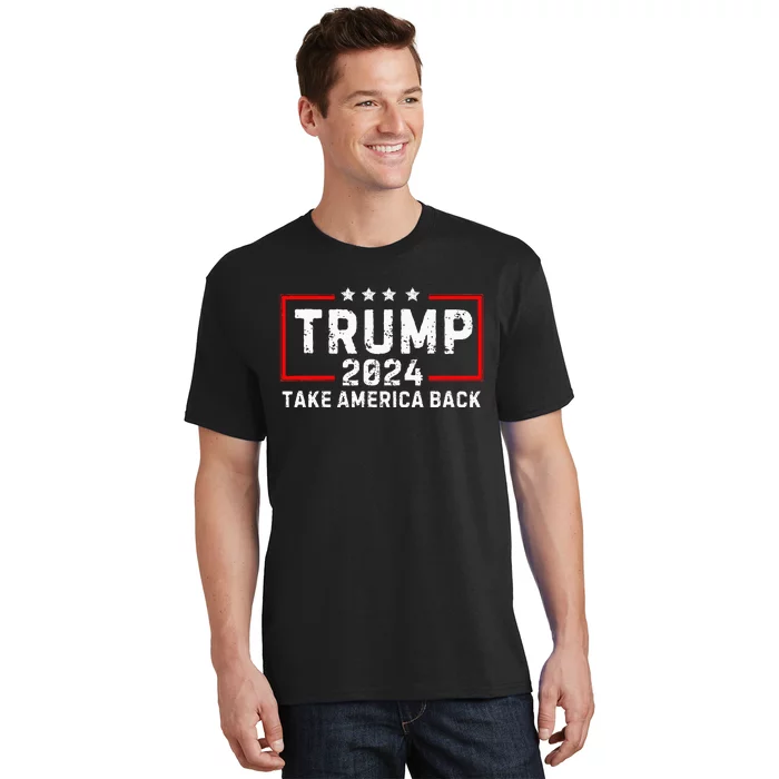 Donald Trump 2024 Take America Back Election The Return T-Shirt