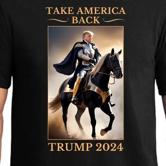 Donald Trump 2024 Take America Back Pajama Set