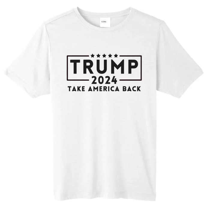 Donald Trump 2024 Take America Back USA United States ChromaSoft Performance T-Shirt