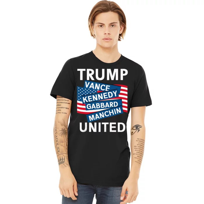 Donald Trump 2024 Joe Manchin Kennedy Gabbard Checkmate Premium T-Shirt