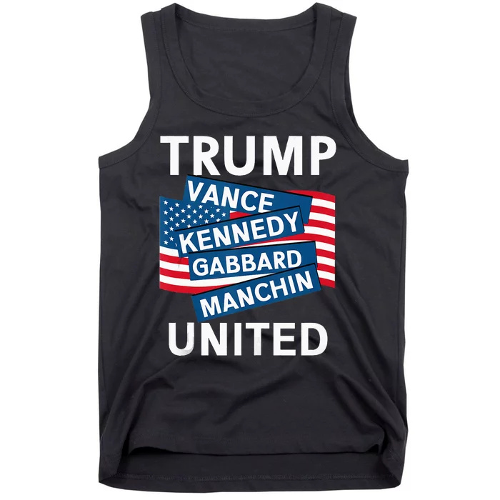 Donald Trump 2024 Joe Manchin Kennedy Gabbard Checkmate Tank Top