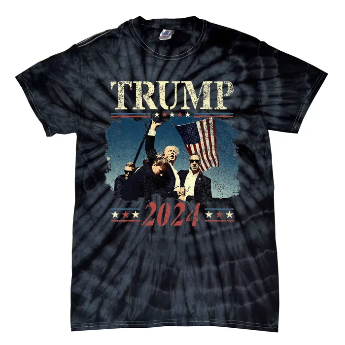 Donald Trump 2024 Tie-Dye T-Shirt