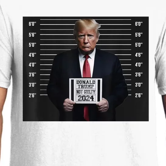 Donald Trump 2024 Not Guilty Trump Election Pajama Set