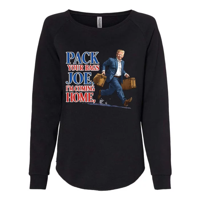 Donald Trump 2024 Sarcastic Patriotic Political Humor Great Gift Womens California Wash Sweatshirt