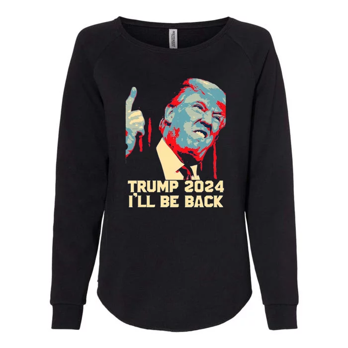 Donald Trump 2024 Take America Back USA United States Womens California Wash Sweatshirt