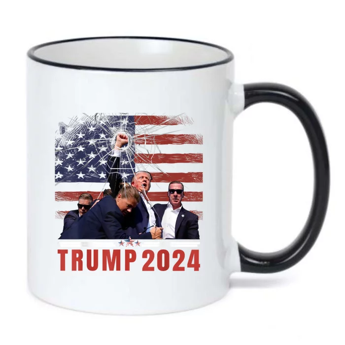 Donald Trump 2024: I Survived The 13th Shot Election Rally Black Color Changing Mug