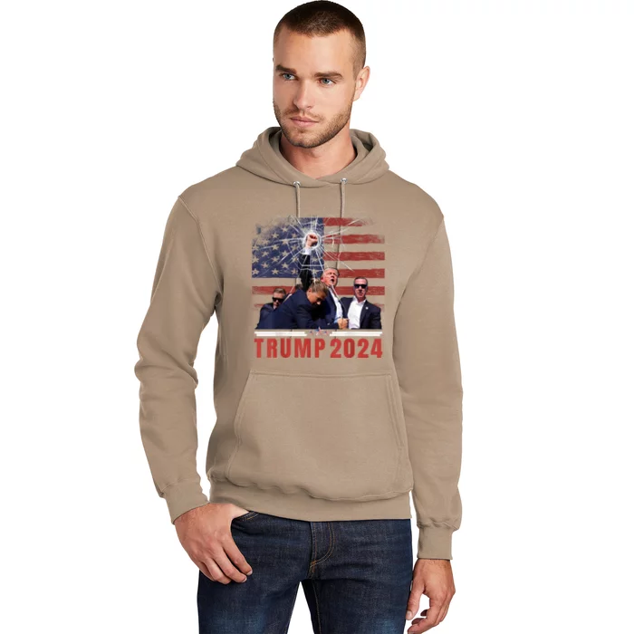 Donald Trump 2024: I Survived The 13th Shot Election Rally Hoodie