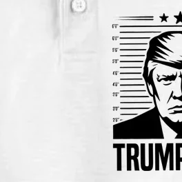 Donald Trump 2024 Mugshot Dry Zone Grid Performance Polo