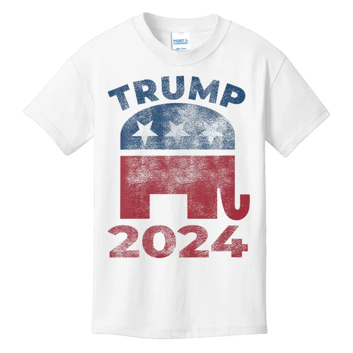 Donald Trump 2024 Vintage Trump 2024 Kids T-Shirt