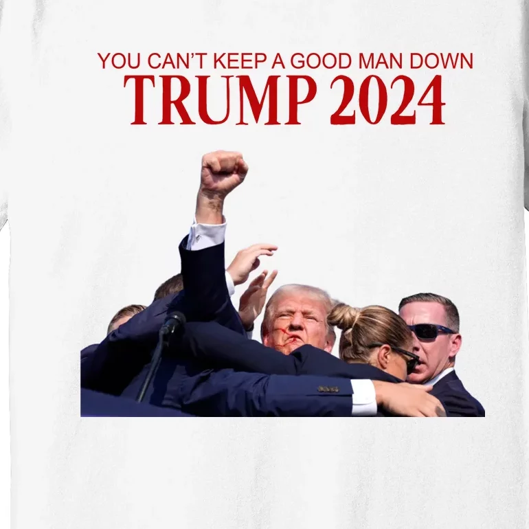 Donald Trump 2024 You CanT Keep A Good Man Down Premium T-Shirt