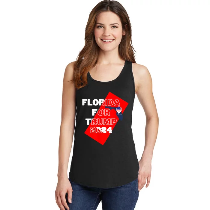 Donald Trump 2024election Republican Florida Ladies Essential Tank