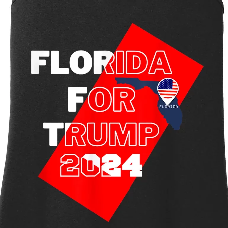 Donald Trump 2024election Republican Florida Ladies Essential Tank