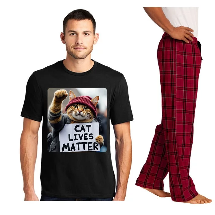 Donald Trump 2024 Cats Cat Lives Matter Trump Pajama Set