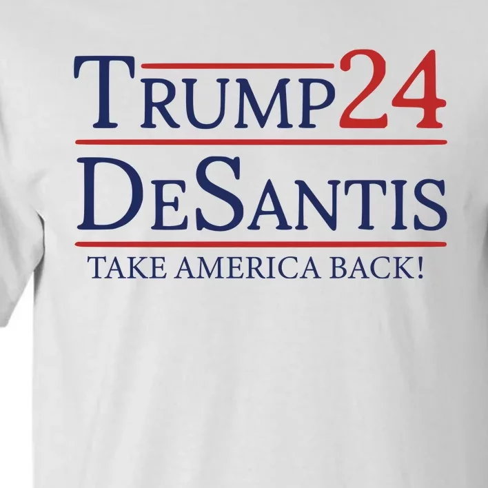 Donald Trump 2024 Take America Back USA United States Tall T-Shirt