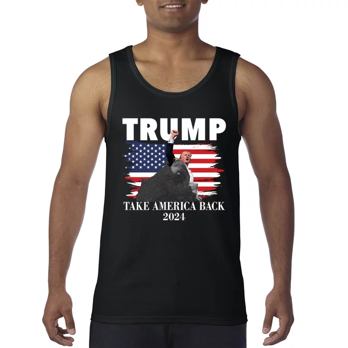 Donald Trump 2024 Take America Back Tank Top