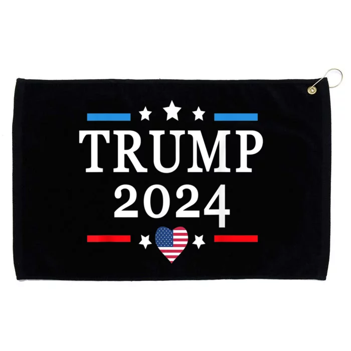 Donald Trump 2024,Save America Again USA Flag Election 2024 Grommeted Golf Towel