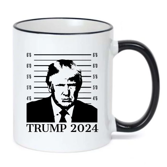 Donald Trump 2024 Mugshot Take America Back Usa Black Color Changing Mug