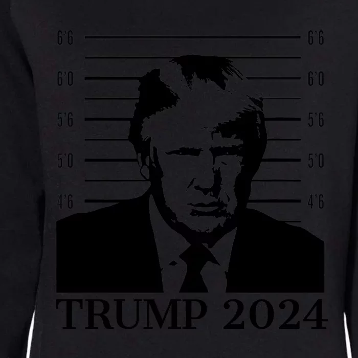 Donald Trump 2024 Mugshot Take America Back Usa Womens California Wash Sweatshirt