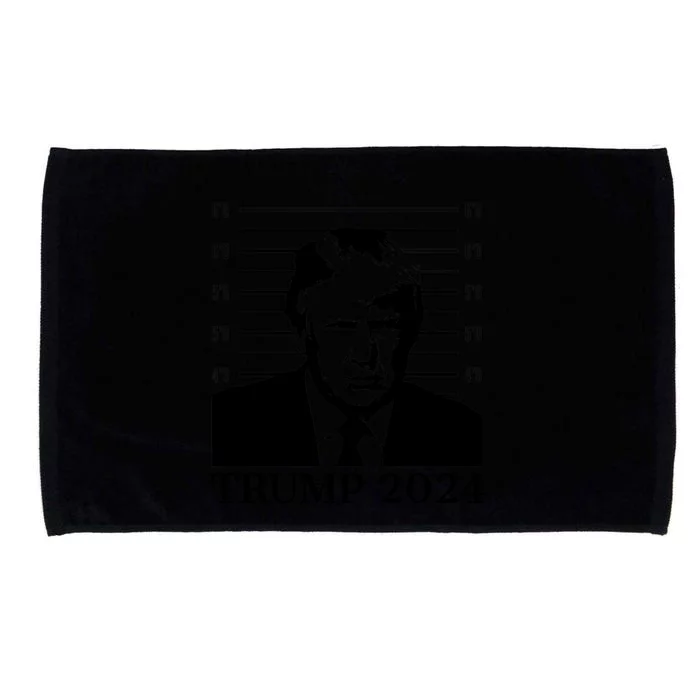 Donald Trump 2024 Mugshot Take America Back Usa Microfiber Hand Towel