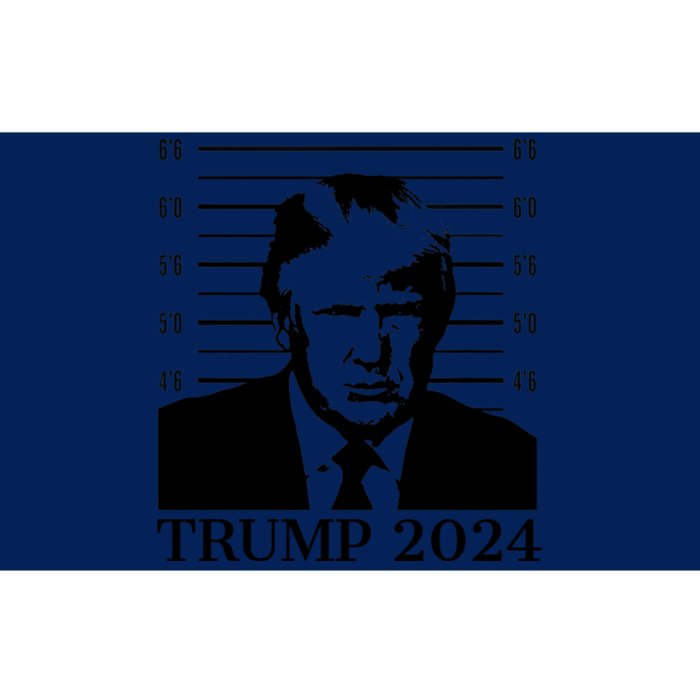 Donald Trump 2024 Mugshot Take America Back Usa Bumper Sticker