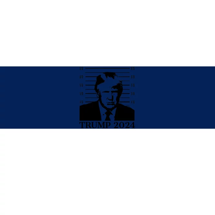 Donald Trump 2024 Mugshot Take America Back Usa Bumper Sticker