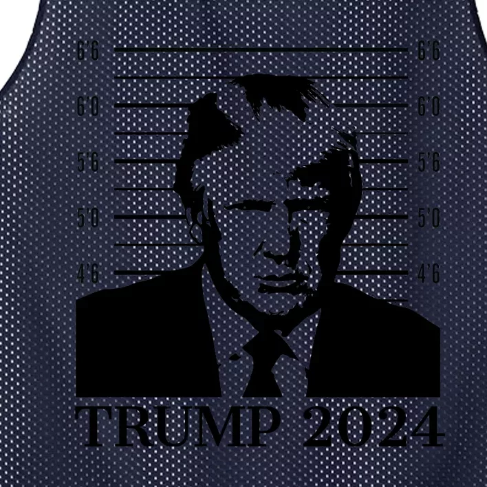 Donald Trump 2024 Mugshot Take America Back Usa Mesh Reversible Basketball Jersey Tank