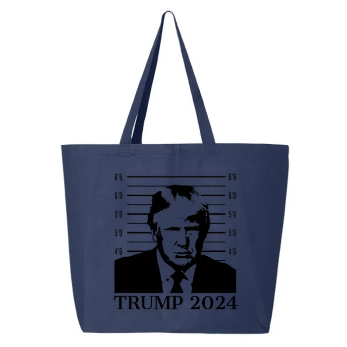 Donald Trump 2024 Mugshot Take America Back Usa 25L Jumbo Tote