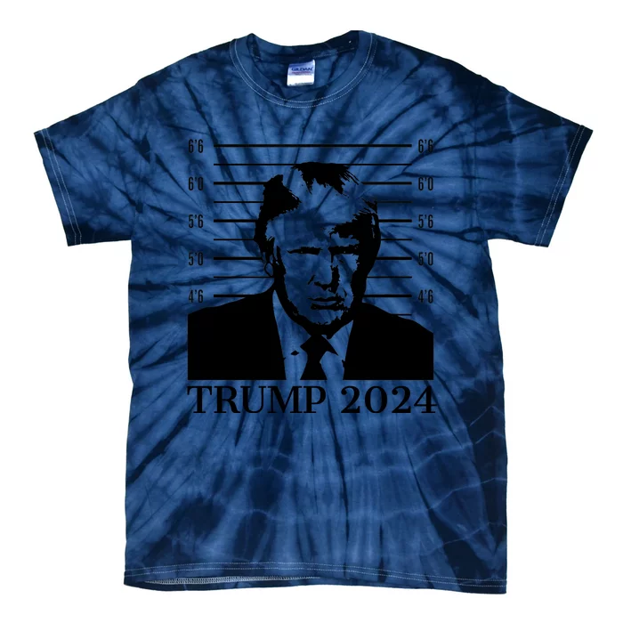 Donald Trump 2024 Mugshot Take America Back Usa Tie-Dye T-Shirt