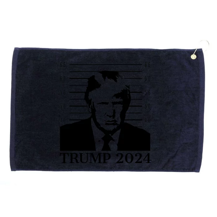 Donald Trump 2024 Mugshot Take America Back Usa Grommeted Golf Towel