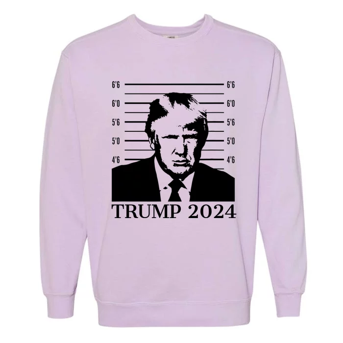 Donald Trump 2024 Mugshot Take America Back Usa Garment-Dyed Sweatshirt